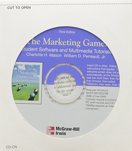 9780072512328: The Marketing Game Student Software CD