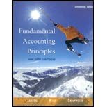 Stock image for Fundamental Accounting Principles, 17th for sale by a2zbooks