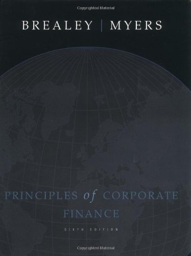 9780072512601: Principles of Corporate Finance