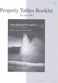 Beispielbild fr Property Tables Booklet: For Use with Thermodynamics An Engineering Approach (4th Edition) zum Verkauf von The Maryland Book Bank