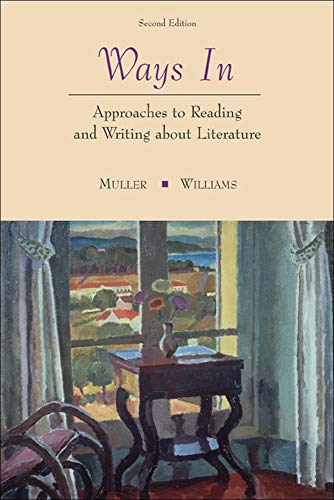 Stock image for Ways in: Approaches to Reading and Writing about Literature for sale by Better World Books