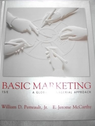 Stock image for Basic Marketing: a Global-Managerial Approach {Fifteenth Edition} for sale by HPB-Red