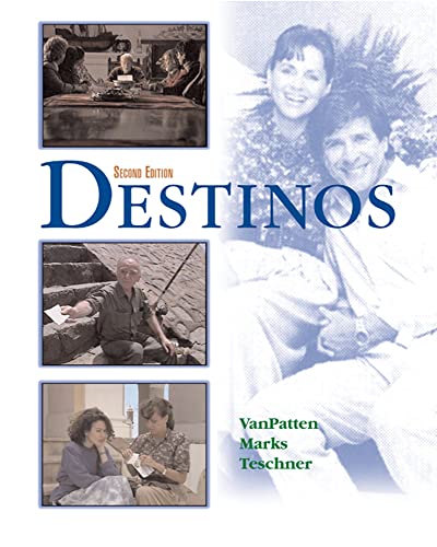 Imagen de archivo de Destinos Student Edition w/Listening comprehension Audio CD, 2nd Edition a la venta por Orion Tech