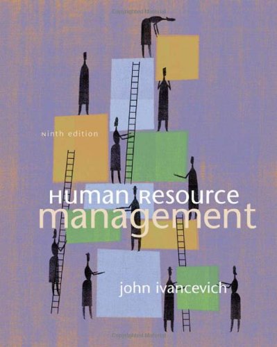 Human Resource Management (9780072525779) by Ivancevich, John M; Ivancevich, John