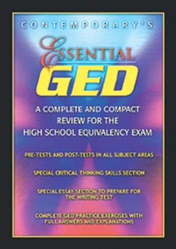 Stock image for Contemporary's Essential GED (GED Calculators) for sale by SecondSale