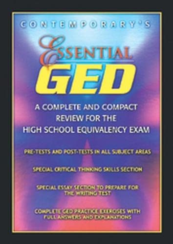 9780072527544: Contemporary's Essential GED (GED Calculators)