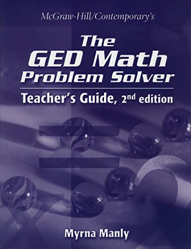 9780072527568: GED Math Problem Solver: Teacher's Guide