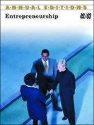 Annual Editions Entrepreneurship 02/03 (9780072529111) by Price, Robert W.