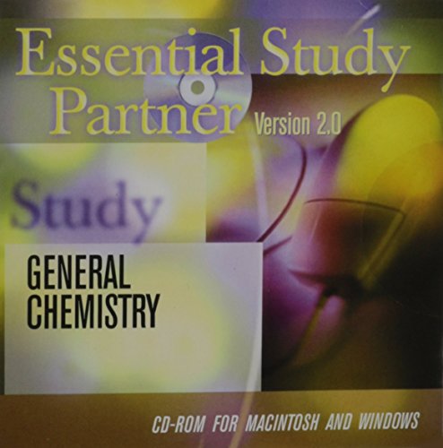 Stock image for General Chemistry Essential Study Partner CD-ROM version 1.0 for sale by HPB-Red