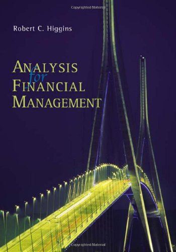 Beispielbild fr Analysis for Financial Management (The Mcgraw-Hill/Irwin Series in Finance, Insurance, and Real Estate) zum Verkauf von Ergodebooks