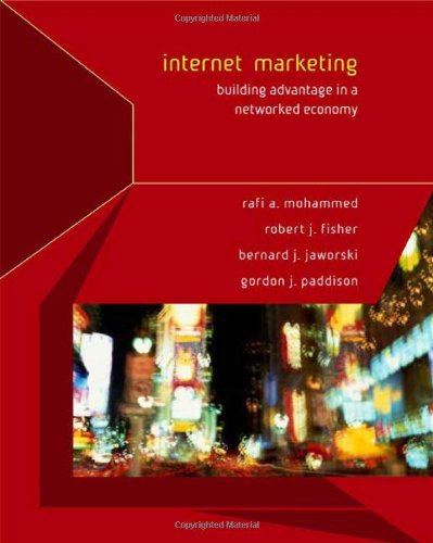 Beispielbild fr Internet Marketing : Building Advantage in the Networked Economy zum Verkauf von Better World Books