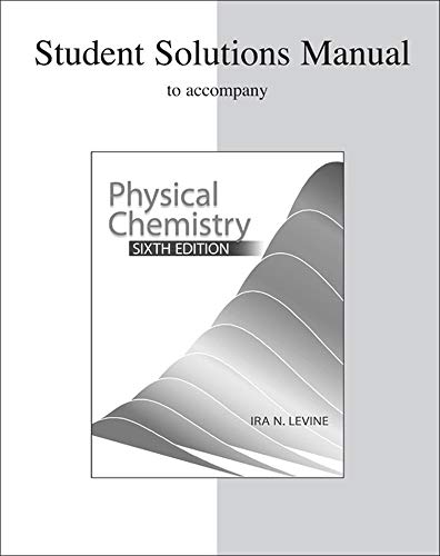 Beispielbild fr Student Solutions Manual to accompany Physical Chemistry zum Verkauf von BooksRun