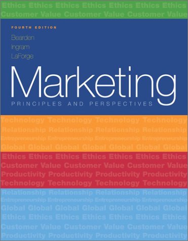 Beispielbild fr Marketing, Principles & Perspectives: Principles & Perspectives (Mcgraw-Hill/Irwin Series in Marketing) zum Verkauf von BookHolders