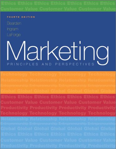 Stock image for Marketing, Principles & Perspectives: Principles & Perspectives (Mcgraw-Hill/Irwin Series in Marketing) for sale by BookHolders