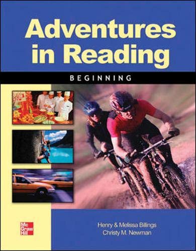 Imagen de archivo de Adventures in Reading Beginning Student Book a la venta por Better World Books