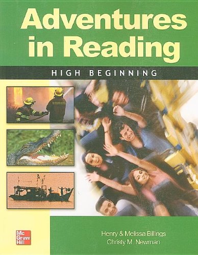 9780072546040: Adventures in Reading (High Beginning)