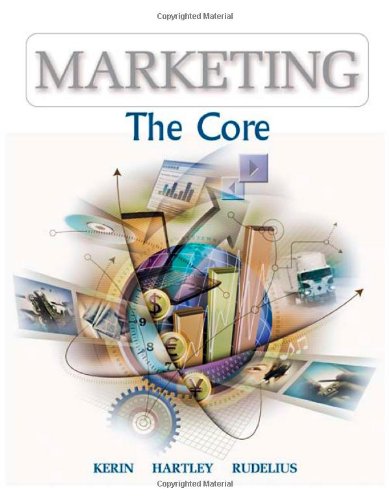 9780072547030: Marketing: The Core (Mcgraw-Hill/Irwin Series in Marketing)