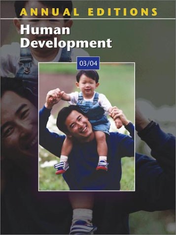 Beispielbild fr Annual Editions: Human Development 03/04 zum Verkauf von SecondSale