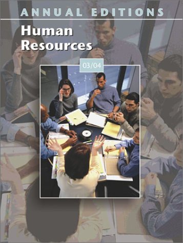 Stock image for Annual Editions- Human Resources 03/04 for sale by a2zbooks