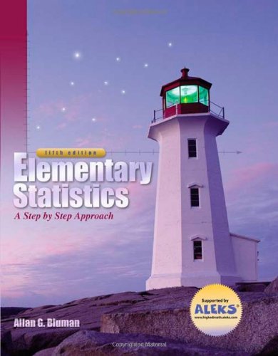 Beispielbild fr Elementary Statistics: A Step by Step Approach zum Verkauf von HPB-Red