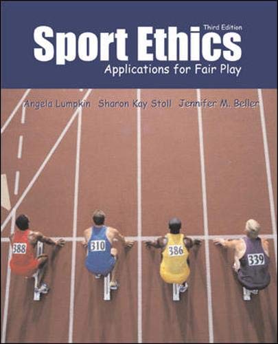 Stock image for Sport Ethics: Applications for Fair Play with PowerWeb Bind-in Passcard for sale by Shopbookaholic Inc