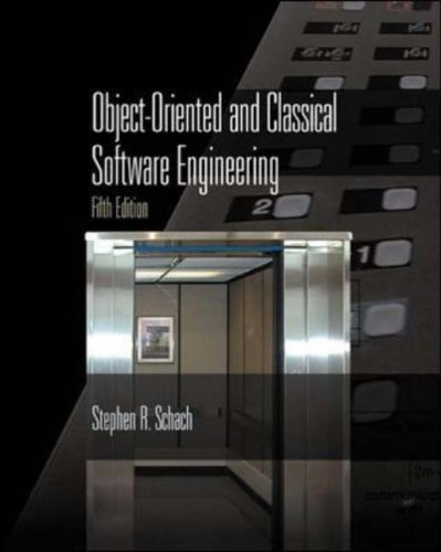 Stock image for Object-Oriented and Classical Software Engineering for sale by Irish Booksellers