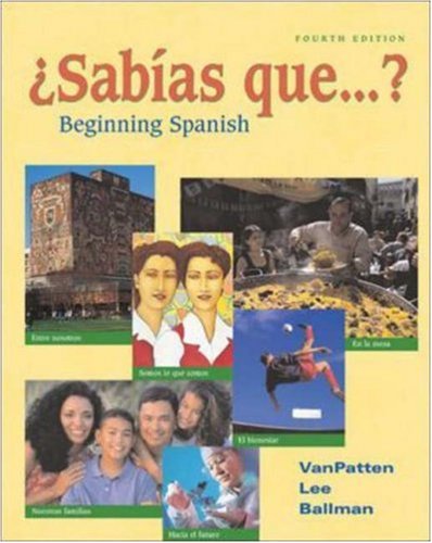 Stock image for Sabias que.? Beginning Spanish, 4th for sale by a2zbooks
