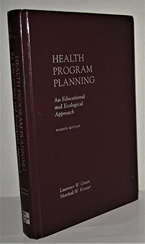 Stock image for Health Program Planning: An Educational and Ecological Approach for sale by Lost Books