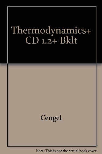 9780072559385: Thermodynamics+ CD 1.2+ Bklt