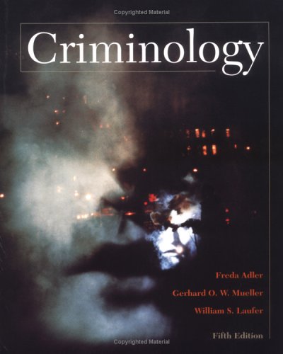 Beispielbild fr Criminology (NAI text alone) zum Verkauf von Wonder Book