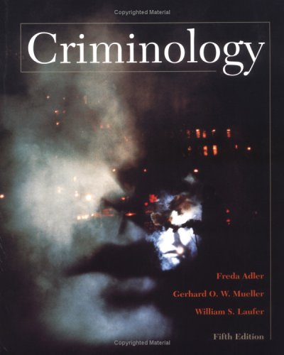 Stock image for Criminology (NAI text alone) for sale by Wonder Book