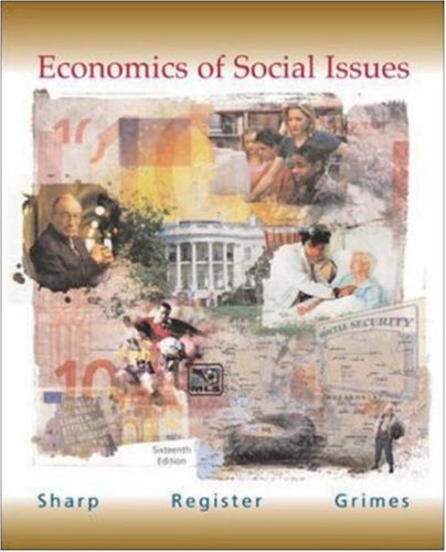 Stock image for Economics of Social Issues for sale by ThriftBooks-Dallas