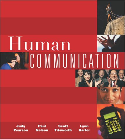 Beispielbild fr Human Communication zum Verkauf von BooksRun