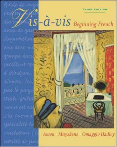 Imagen de archivo de Vis--Vis : Beginning French a la venta por Better World Books: West