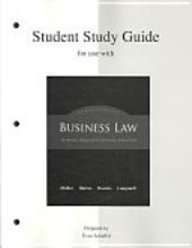 Imagen de archivo de Student Study Guide t/a Business Law: The Ethical, Global, and E-Commerce Environment a la venta por BooksRun