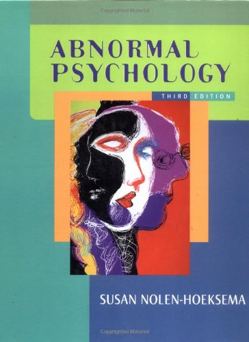 9780072562460: Abnormal Psychology