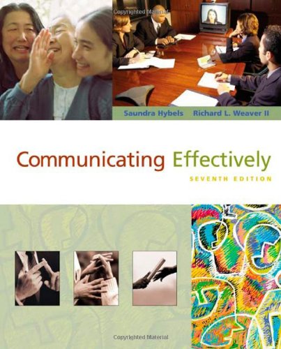 Imagen de archivo de Communicating Effectively a la venta por ThriftBooks-Atlanta