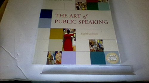 Beispielbild fr Student Workbook for use with The Art of Public Speaking zum Verkauf von SecondSale