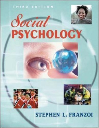 Social Psychology with with Student CD and PowerWeb (9780072564860) by Franzoi, Stephen L