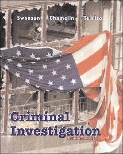 Imagen de archivo de Criminal Investigation with Free "Making the Grade" Student CD-ROM a la venta por Once Upon A Time Books