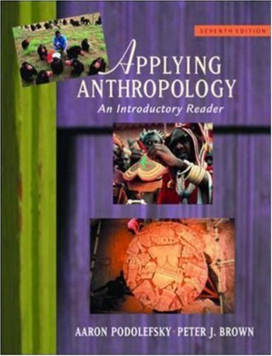 Stock image for Applying Anthropology: An Introductory Reader for sale by SecondSale