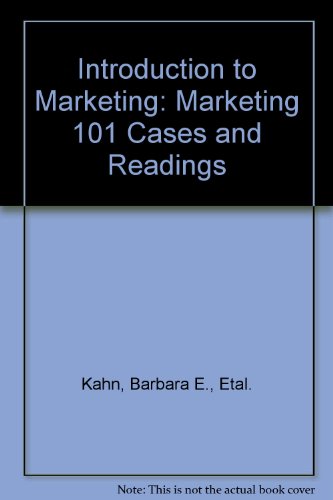 9780072682007: Introduction to Marketing: Marketing 101 Cases and Readings