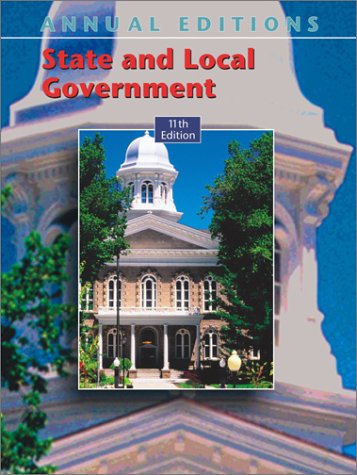 Annual Editions: State and Local Government 03/04 (9780072816976) by Stinebrickner, Bruce