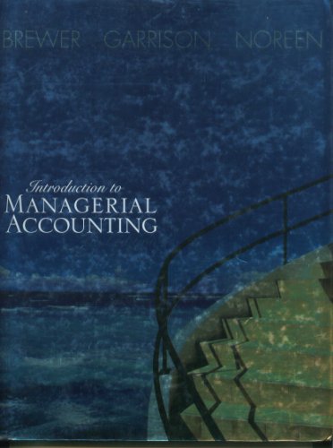 Imagen de archivo de Introduction to Managerial Accounting with DVD a la venta por Book ReViews