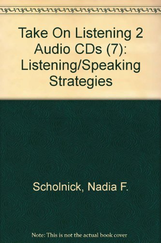 Imagen de archivo de Take on Listening 2: Listening and Speaking Strategies a la venta por SecondSale