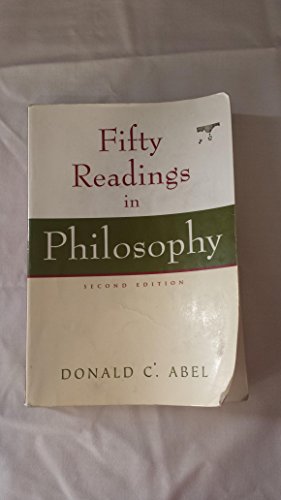 Imagen de archivo de Fifty Readings in Philosophy a la venta por Jenson Books Inc