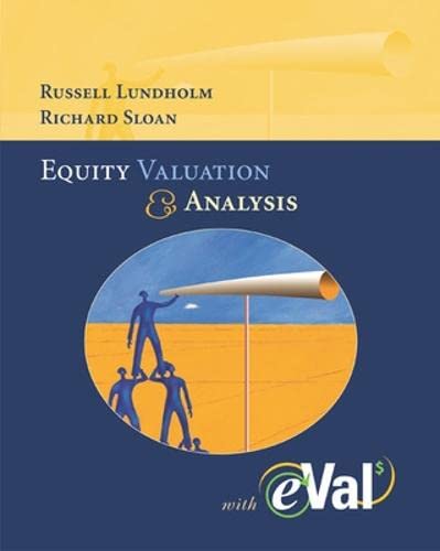 Imagen de archivo de MP Equity Valuation and Analysis with eVal 2003 CD-ROM (w/ Media General) a la venta por Open Books