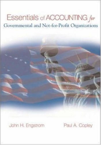 Beispielbild fr Essentials of Accounting for Governmental and Not-For-Profit Organizations zum Verkauf von ThriftBooks-Atlanta