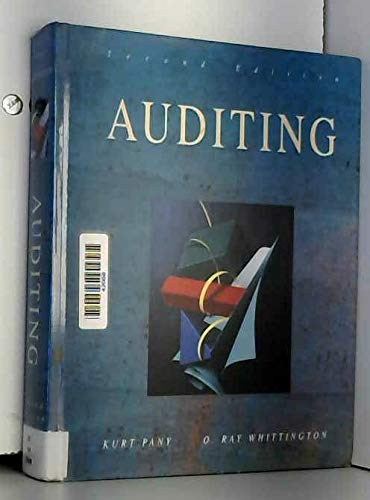 Beispielbild fr Principles of Auditing and other Assurance Services zum Verkauf von BookHolders