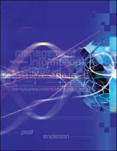 9780072823752: Management Information Systems: Solving Business Problems with Information Technology